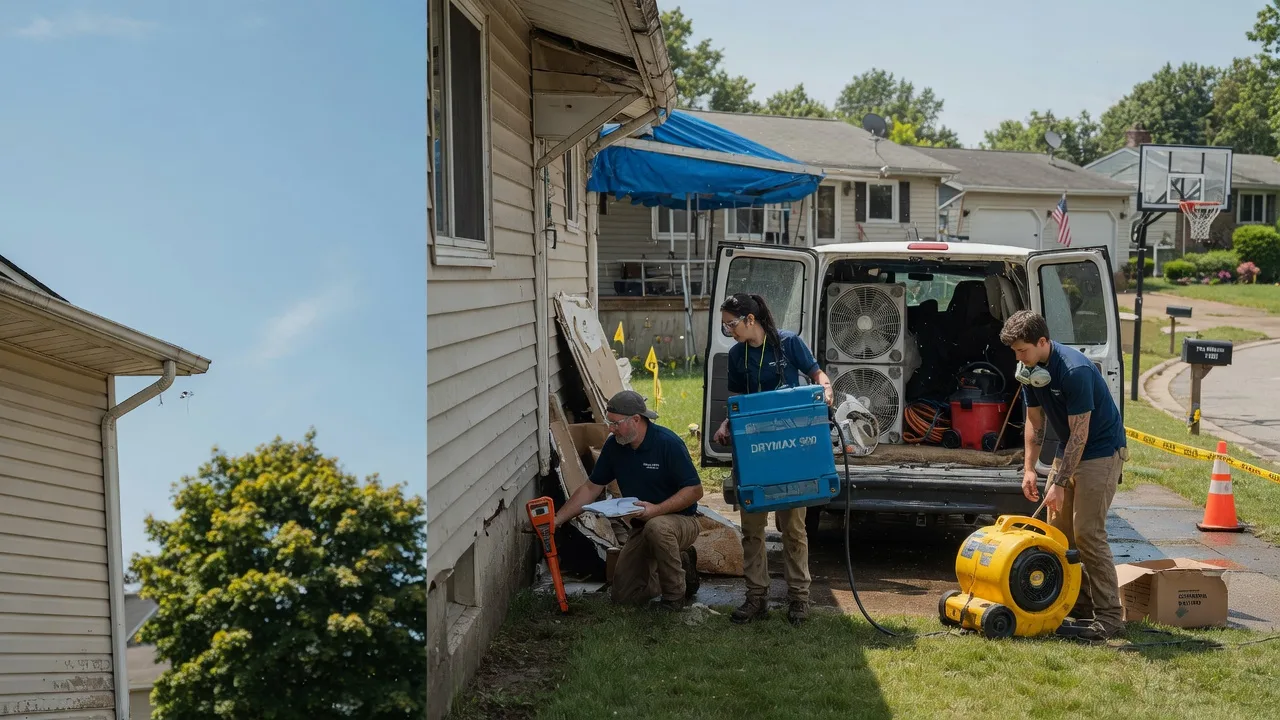 Ceiling Leak Cleanup in Shelbyville, IN near me