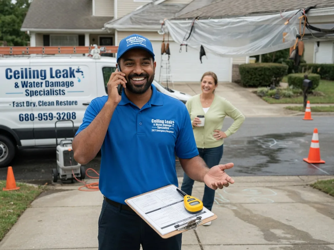 Ceiling Leak Cleanup Shelbyville, IN FAQs